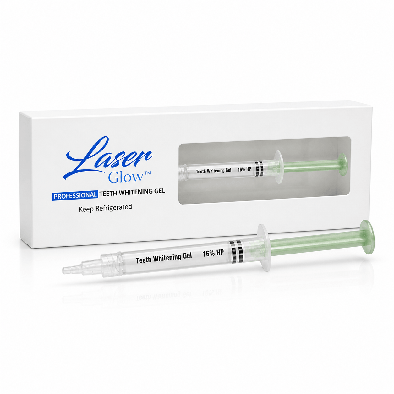 16% Hydrogen Peroxide Whitening Gel – Low Sensitivity | LaserGlow