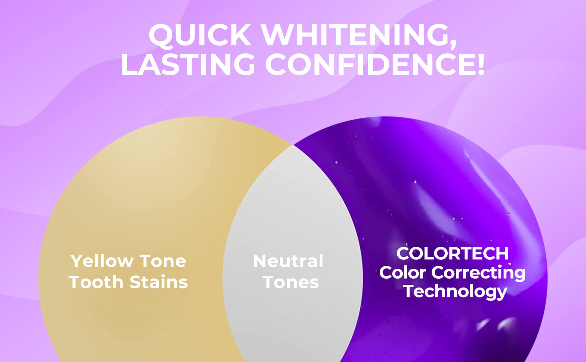 LaserGlow Purple Toothpaste featuring cutting-edge technology to enhance tooth brightness and promote a radiant, healthy smile.
