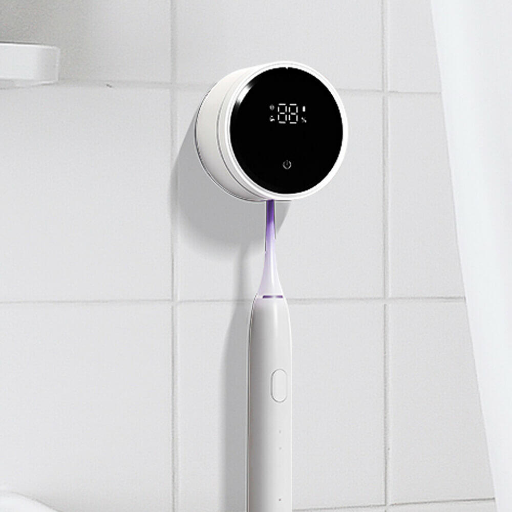 LaserGlow portable UV toothbrush sanitizer delivers advanced germ protection with a compact design, ideal for maintaining hygiene on the go.