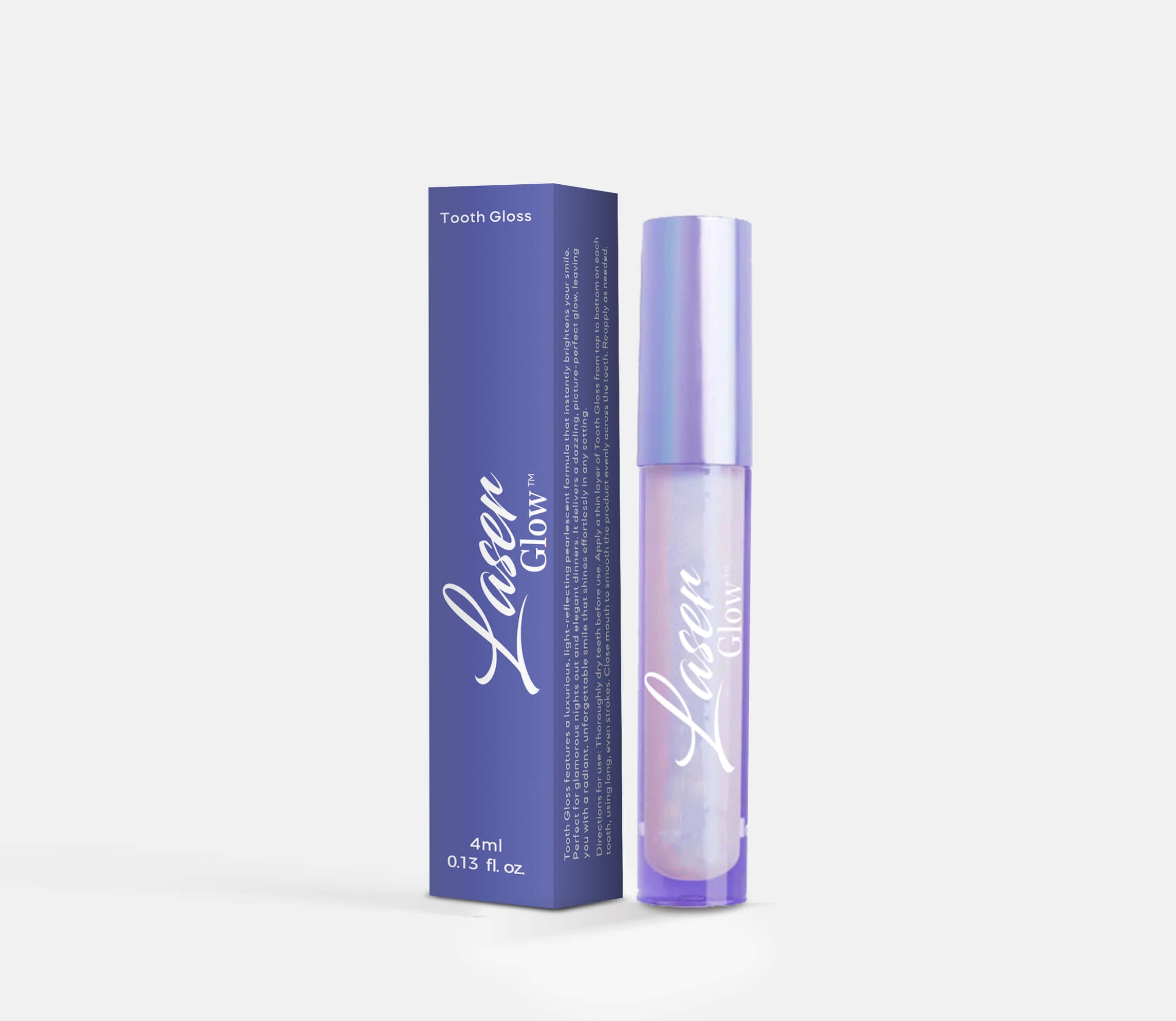 laserglow tooth gloss for quick instant teeth whitening