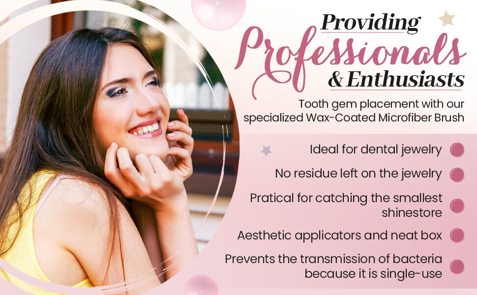 Main product image of the LaserGlow Tooth Gem Wax Applicator, featuring its sleek design and easy-to-hold handle for precise gem placement.
