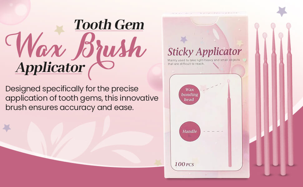 packaging for the LaserGlow Tooth Gem Wax Applicator, showing branding and compact design for professional gem placement.