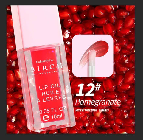 pomegranate lip gloss