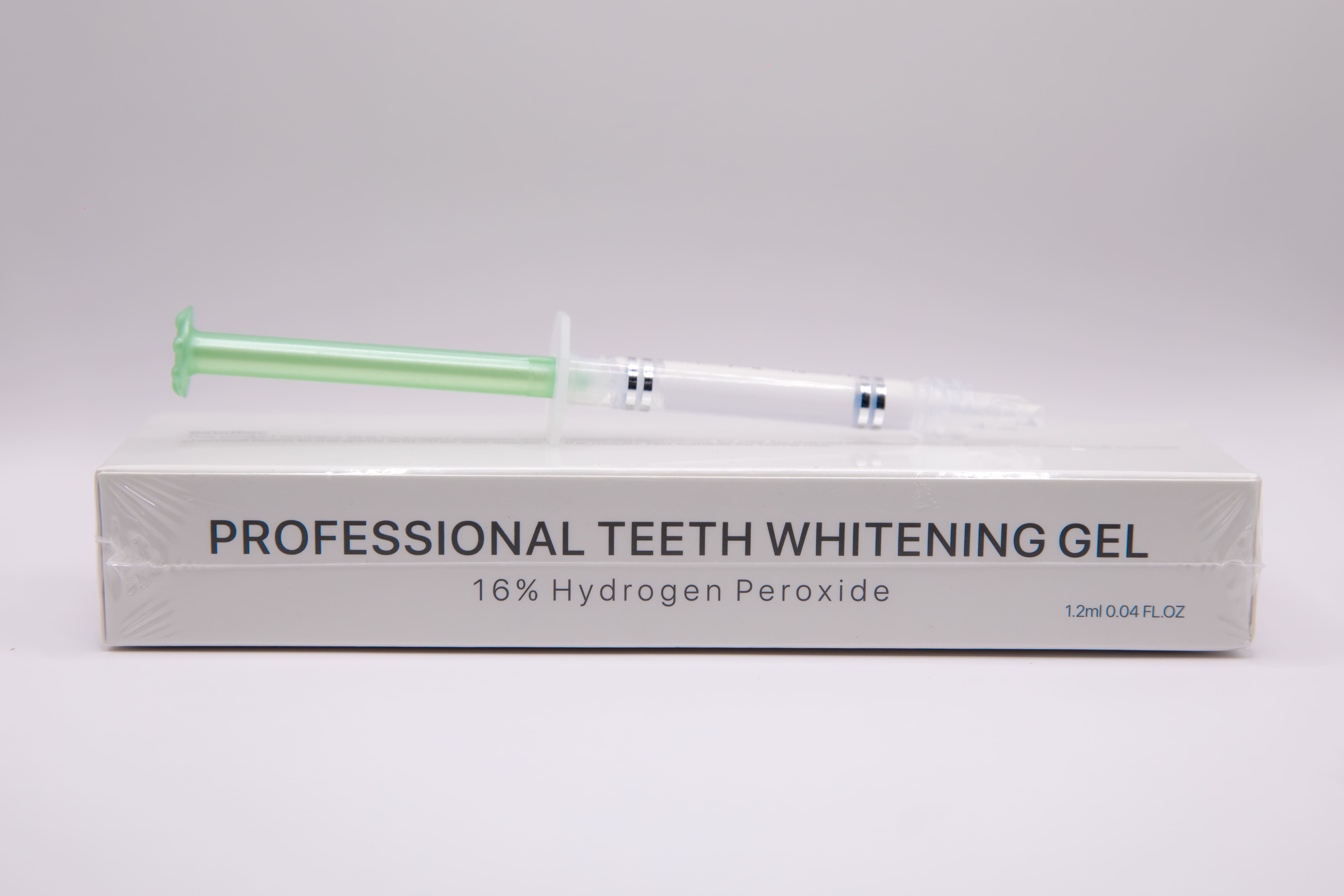 LaserGlow 16% Hydrogen Peroxide Teeth Whitening Gel, a professional-grade formula.