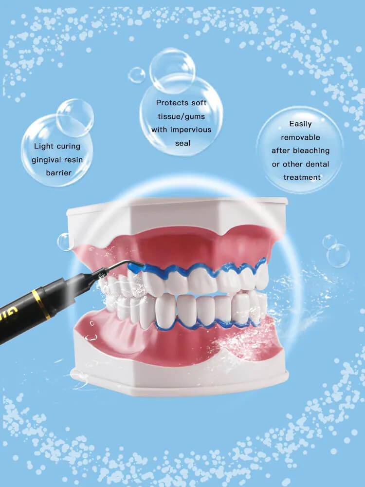 LaserGlow Gingival Barrier providing reliable gum protection for optimal safety and effectiveness.