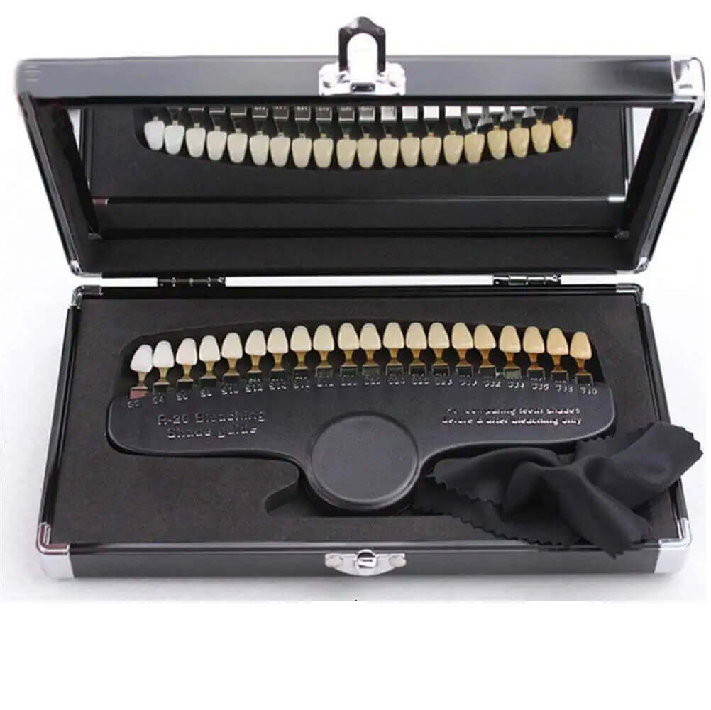 LaserGlow 3D Shade Guide designed for accurate teeth shade comparison during whitening treatments.