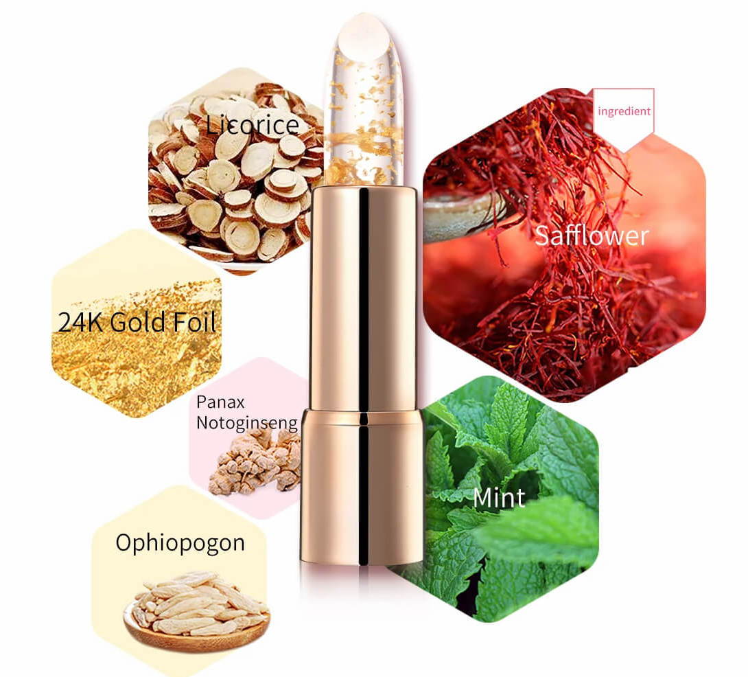 LaserGlow SatinLux 24K Gold Lip Balm enhances your lips with intense moisture and the elegance of real gold.