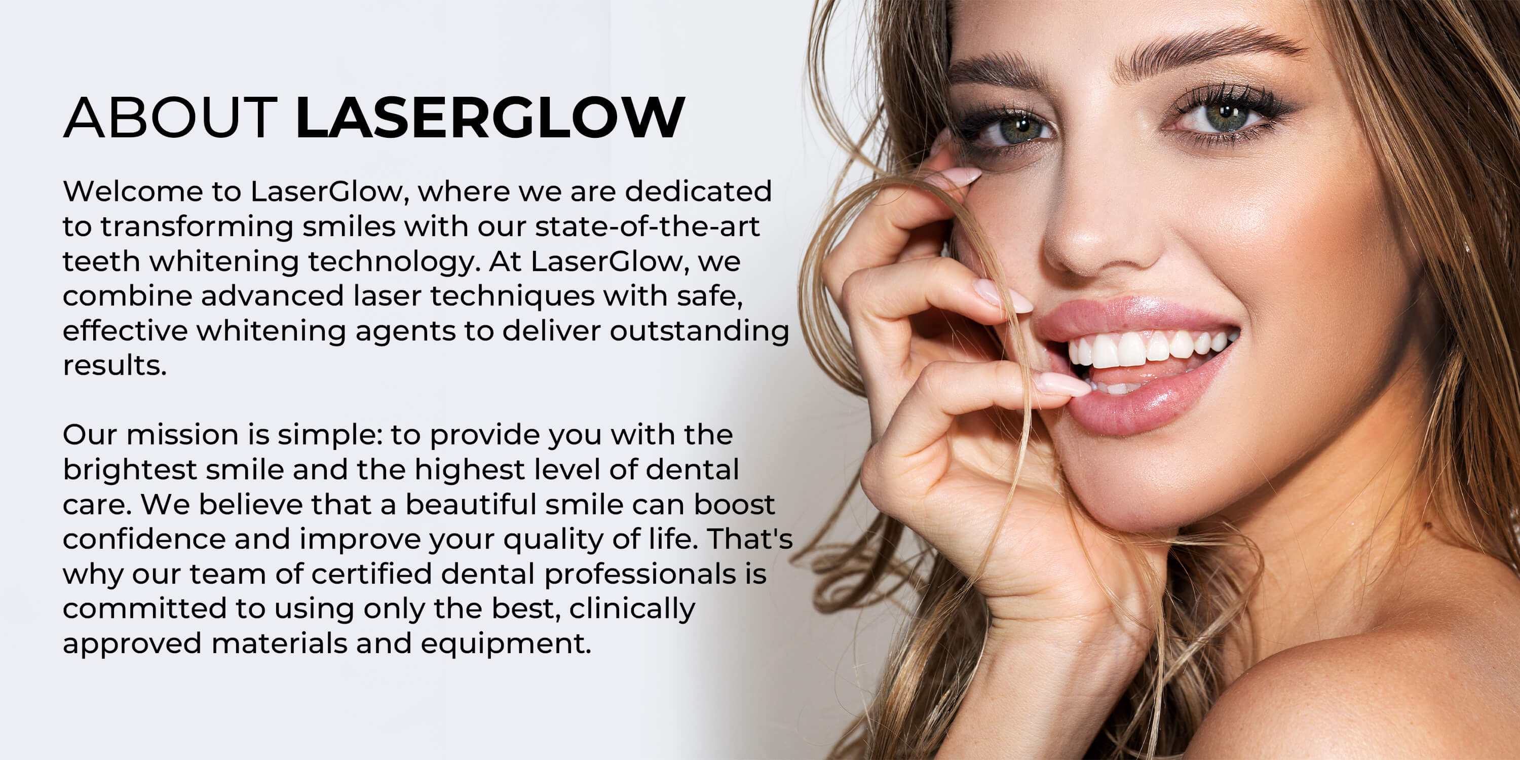 Learn about LaserGlow, a leader in professional teeth whitening solutions, offering innovative products and services for radiant, confident smiles.