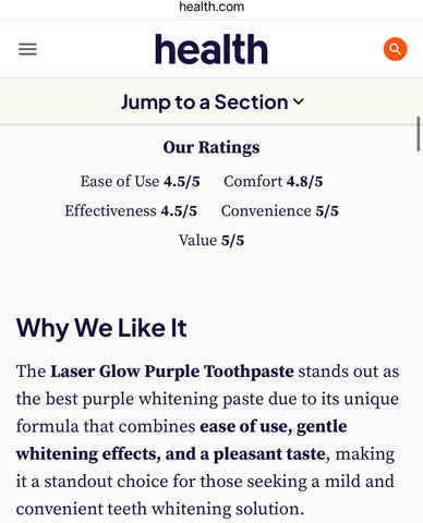 best purple toothpaste for teeth whitening