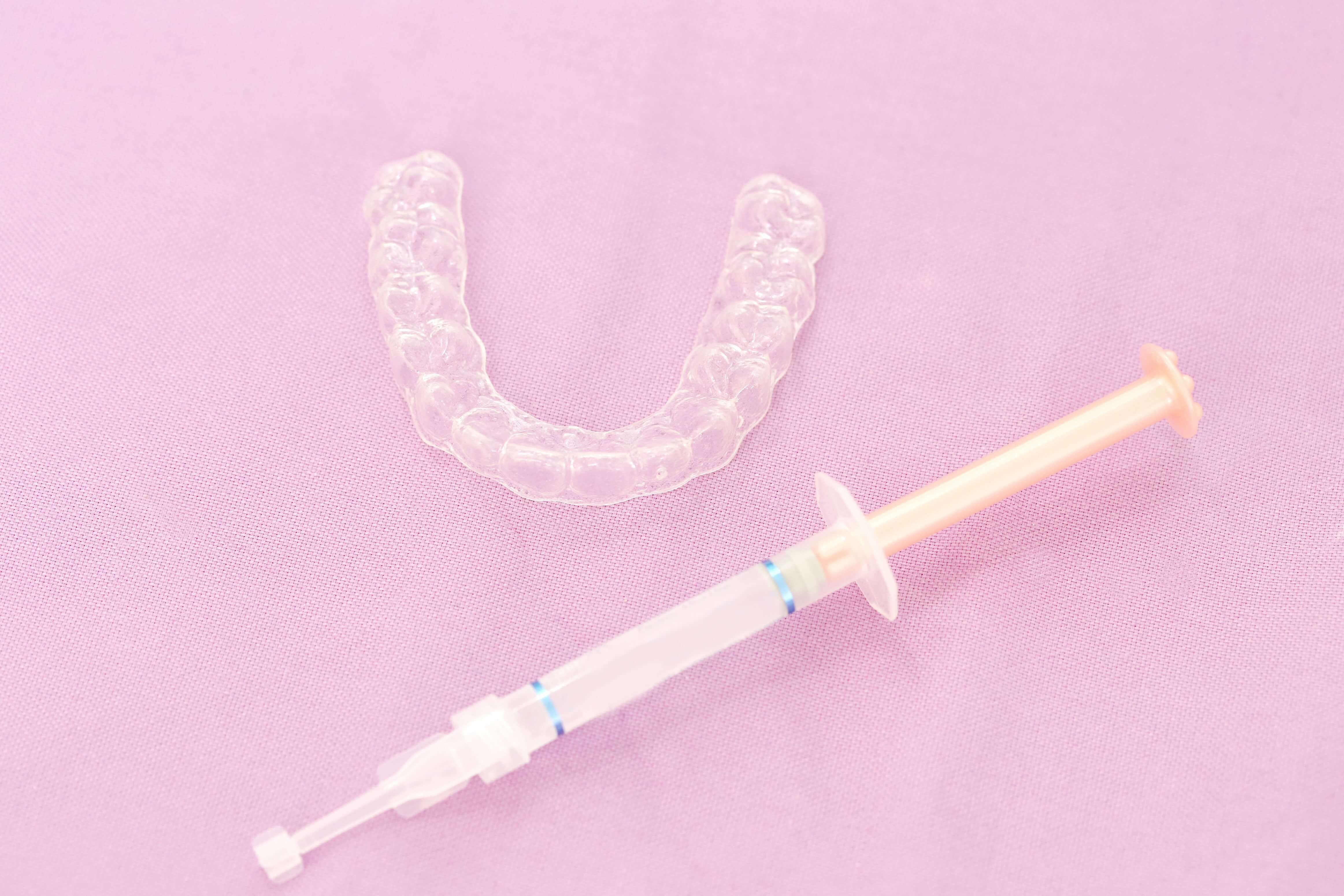 LaserGlow 12% PAP+ peroxide-free teeth whitening gel syringe for professional whitening and international markets where peroxide gels are restricted