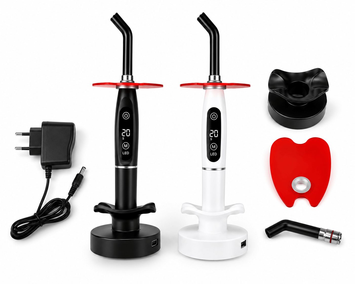 best led curing light for tooth gems and gingival barrier for teeth whitening.