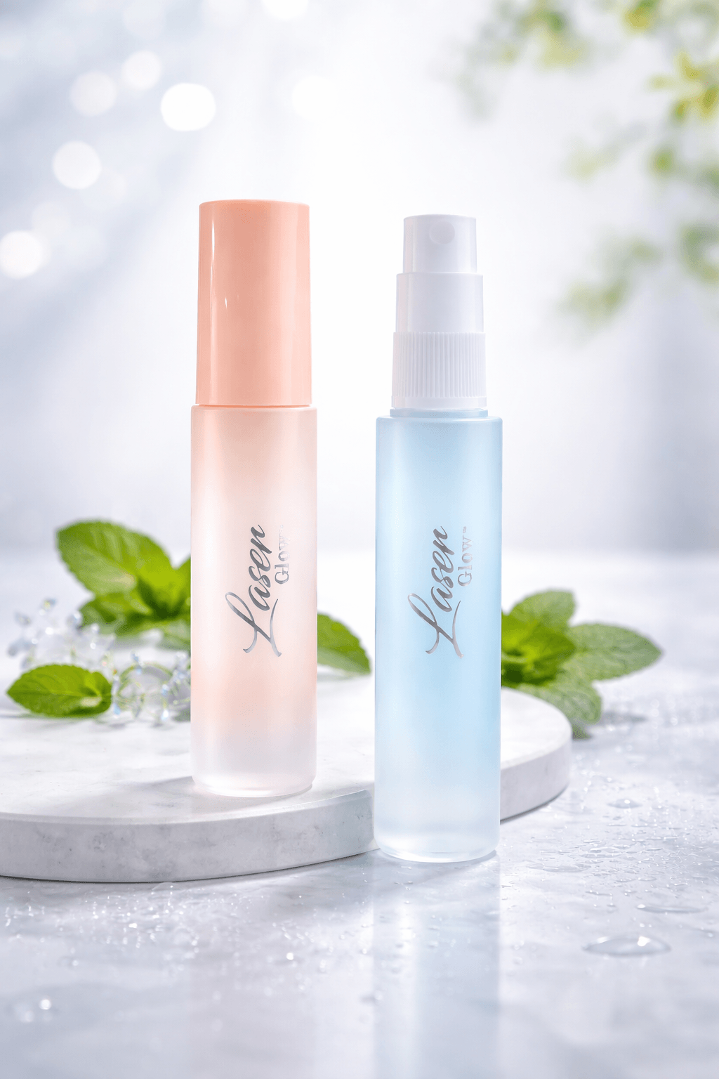 laserglow probiotic mouthspray for bad breath. Mint flavor