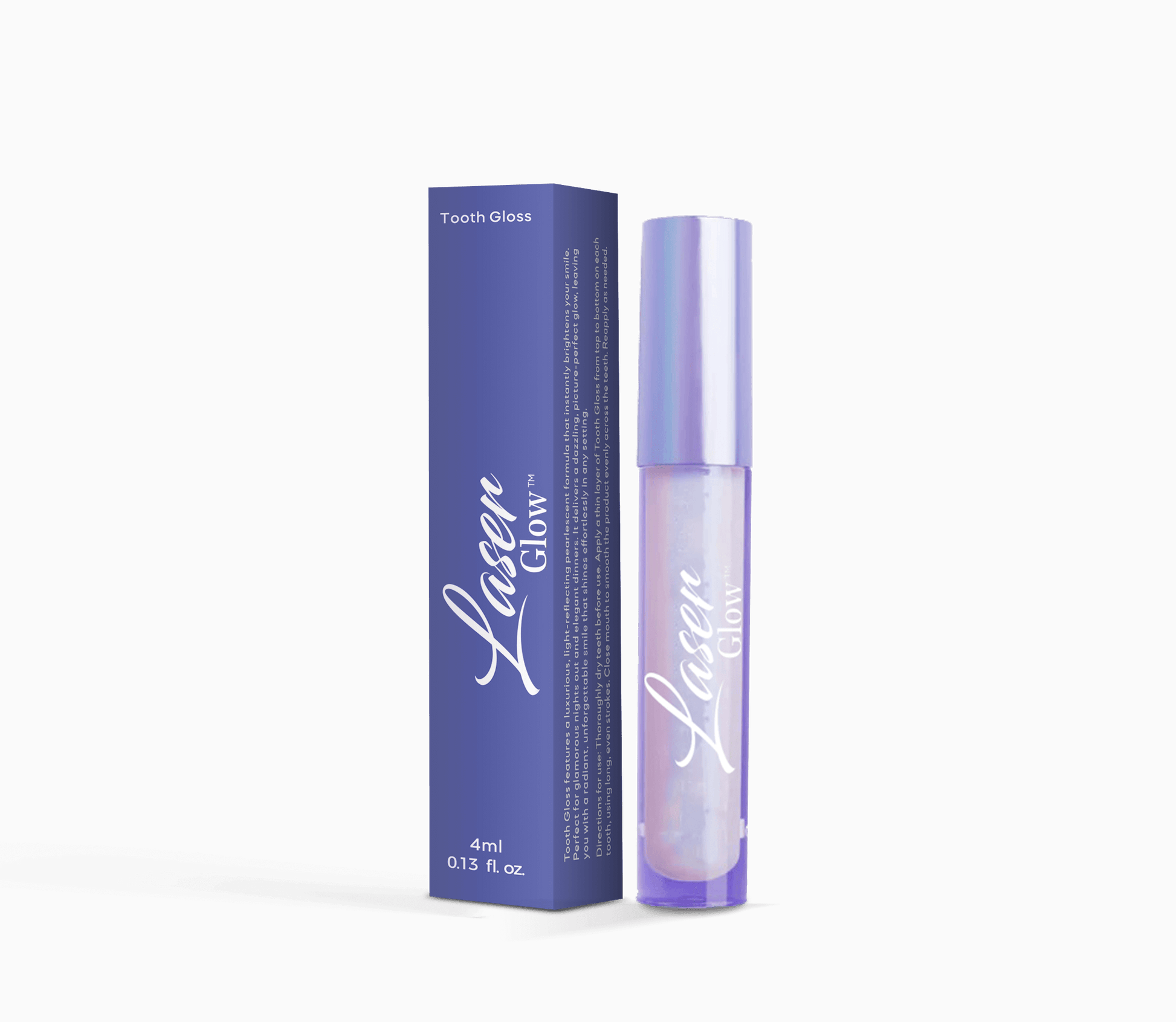 laserglow tooth gloss for quick instant teeth whitening