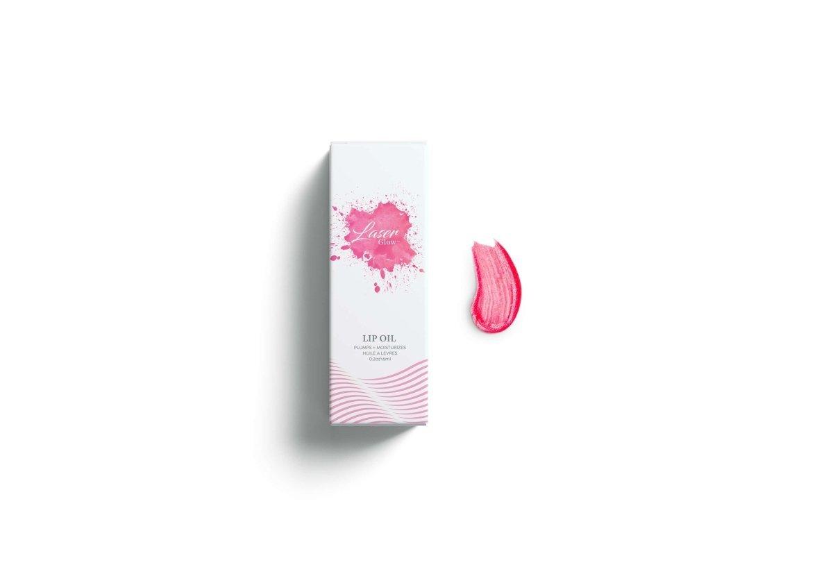 LaserGlow lip oil for deep hydration, nourishment, and a glossy finish for soft, healthy lips.