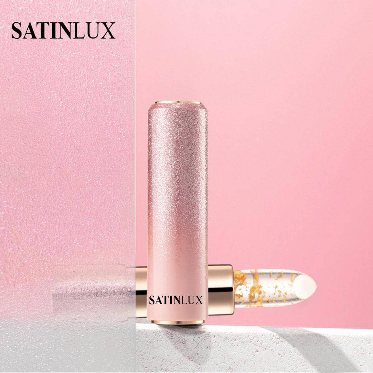 LaserGlow 24K gold lip balm with pH color enhancer for smooth, luxurious lip care and custom color